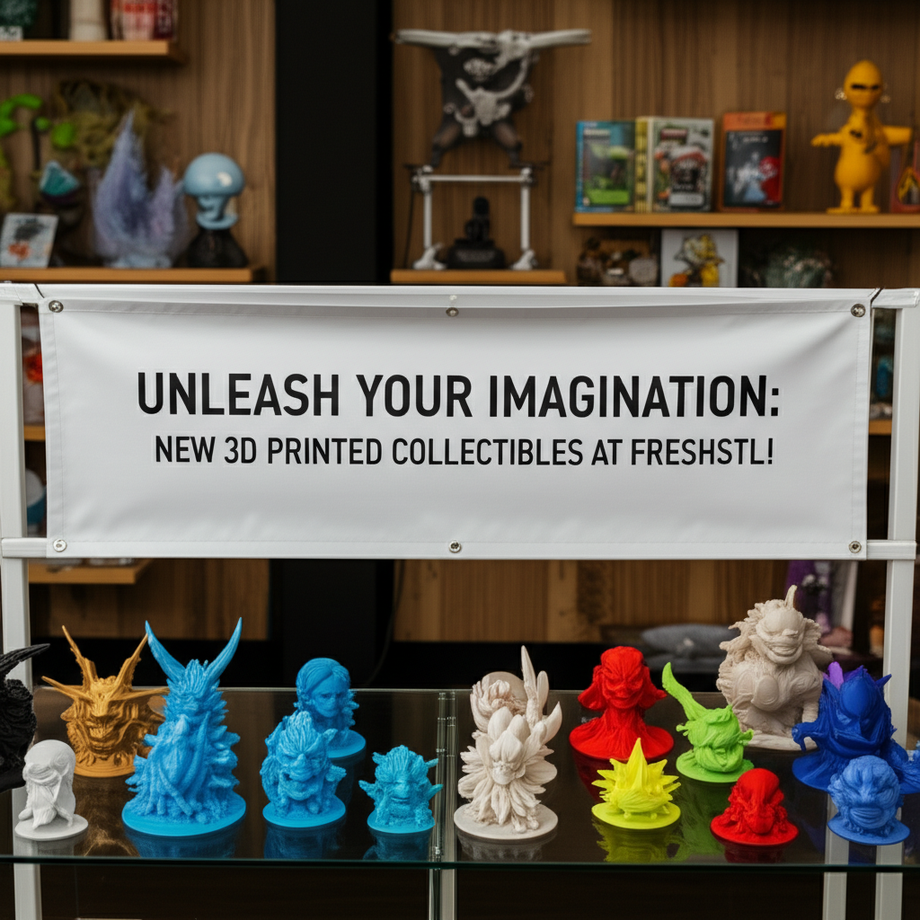 Unleash Your Imagination: New 3D Printed Collectibles at FreshSTL!